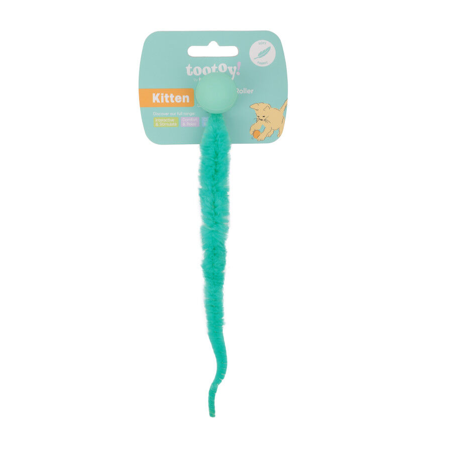Tootoy! Pelota Interactiva con Cola Verde para gatos, , large indicador imagen numero 8